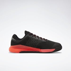 Reebok Nano 9.0 Trainingsschuhe Damen - Schwarz/Rot/Weiß - DE 579-BDR